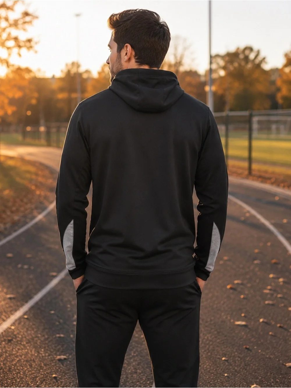 Nike Therma-FIT Black Big Swoosh Hoodie Men’s XL